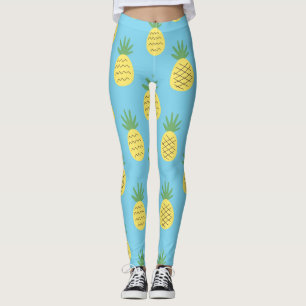 Leggings Ananas délice : Tropical Fruit Print
