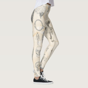 Leggings Anatomie humaine vintage tendance