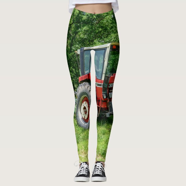 Leggings Ancien tracteur international (Devant)