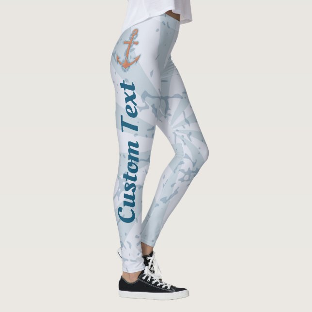 Leggings Ancre avec chaîne (Droite)