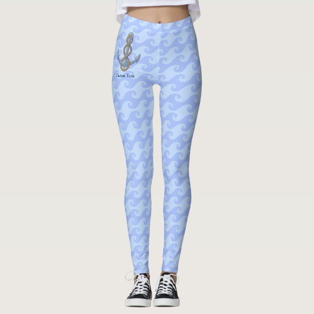 Leggings Ancre avec corde (Devant)