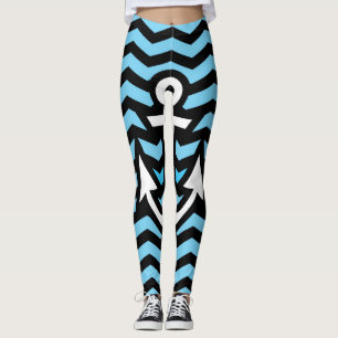 Leggings Ancre et Chevron