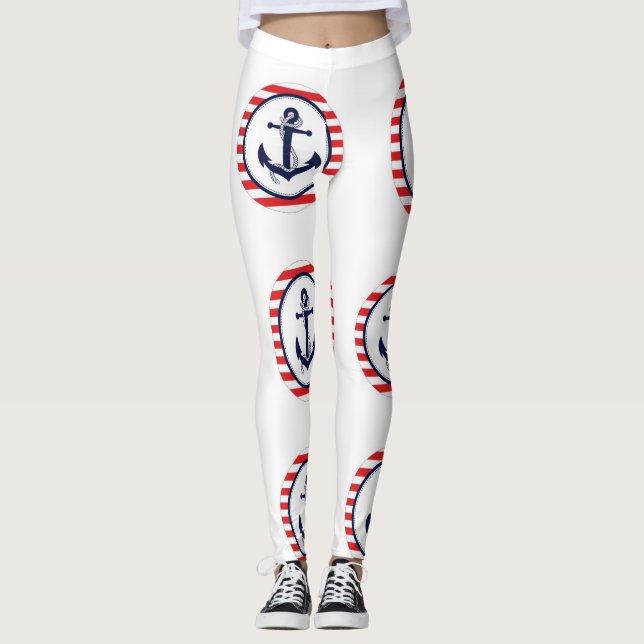 LEGGINGS **ANCRES ÉLOIGNÉES** (Devant)