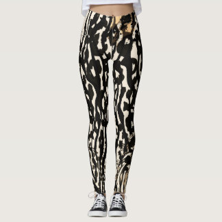 Leggings Animal print zebra modern cutting board