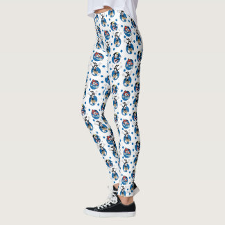 Leggings Animaniacs | Yakko, Wakko, & Motif du cercle de po