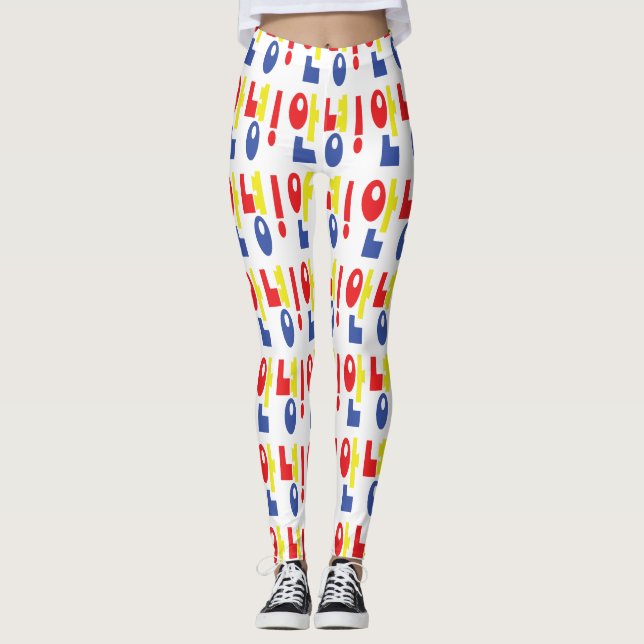 Leggings Annyeong ! Coréen Hi / Hello 안 녕 Hangul (Devant)