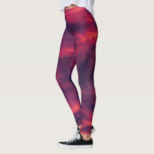 Leggings août rouge