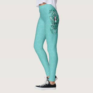 Leggings Aquaman   Ornate Mera Graphic