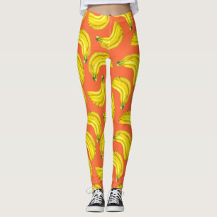 Leggings Aquarelle de bananes