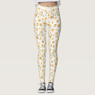 Leggings Aquarelle jaune joyeux