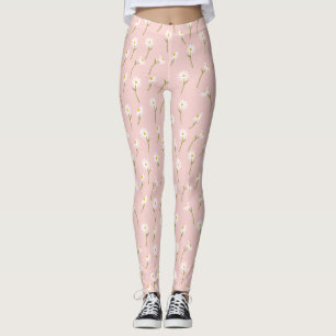 Leggings Aquarelle moderne Florale Fleurs botaniques