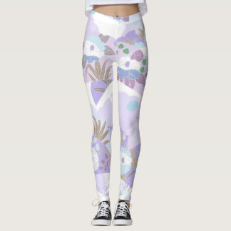 Leggings Aquarelle rouge rouge tartan rouge