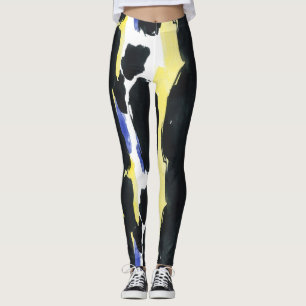 Leggings Aquarelles Abstraites