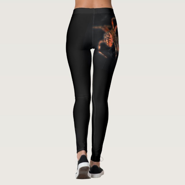 Leggings Araignée noire (Dos)