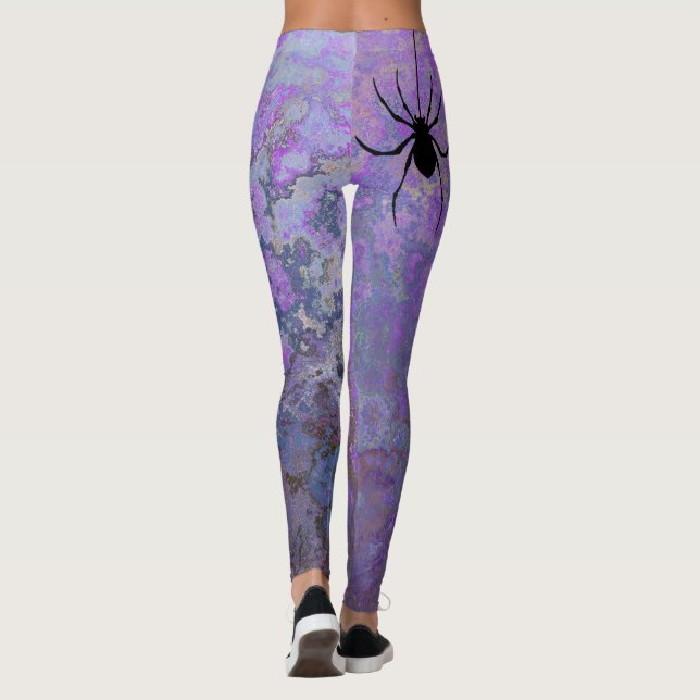 Leggings Araignée noire (Dos)