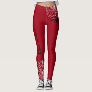 Leggings Araignée noire 