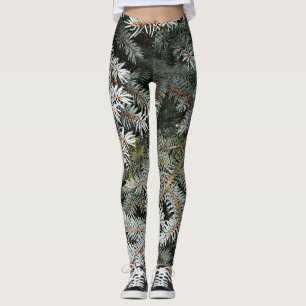 Leggings Arbre à feuillage persistant