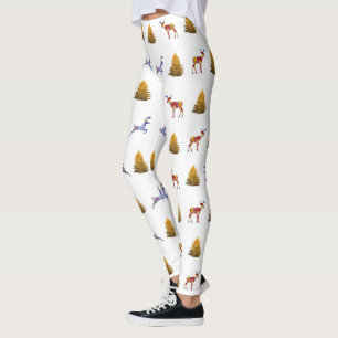 Leggings Arbre de vacances Reindees