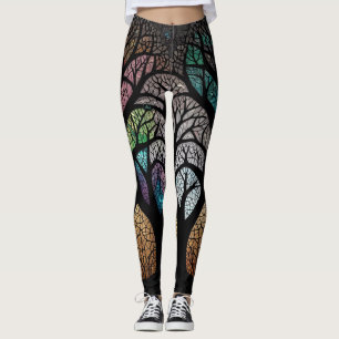 Leggings Arbre de vie fille puissance et amour