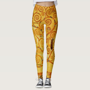 Leggings Arbre de vie Gustav Klimt Nouveau