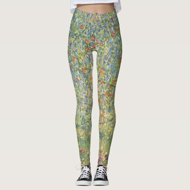 Leggings Arbre pomme Gustav Klimt (Devant)