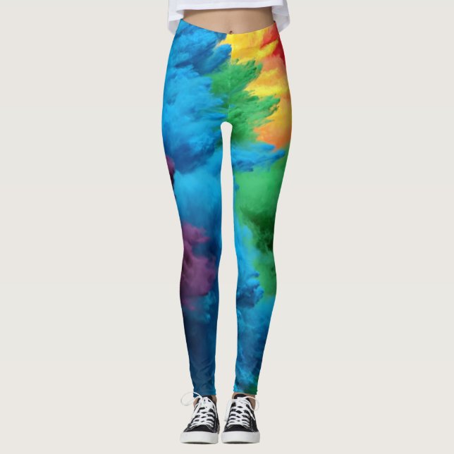 Leggings Arc-en-ciel (Devant)