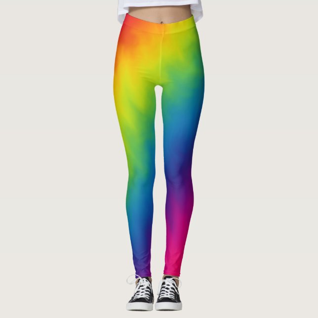 Leggings arc-en-ciel (Devant)
