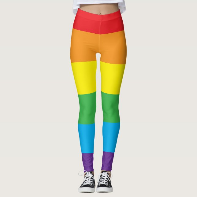 Leggings Arc-en-ciel (Devant)