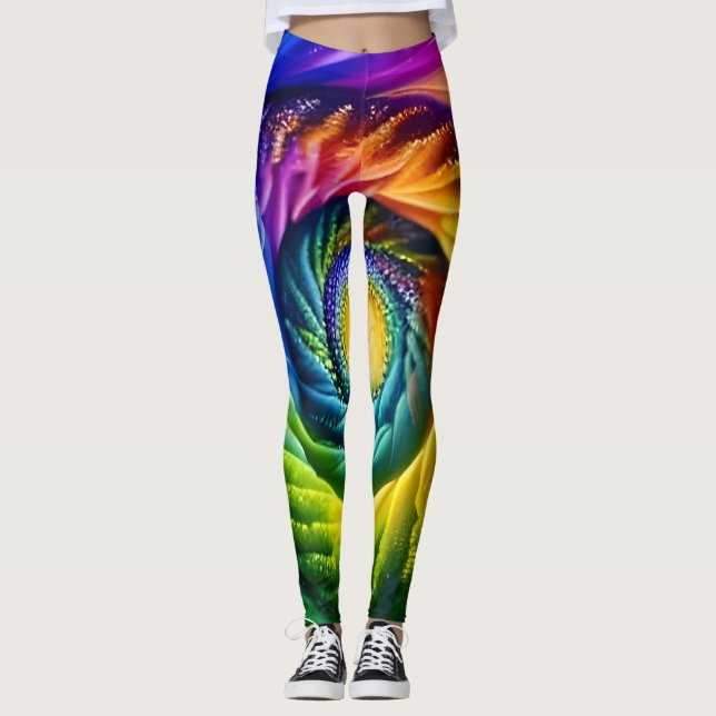 Leggings Arc-en-ciel (Devant)