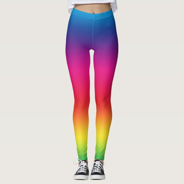 Leggings arc-en-ciel (Devant)