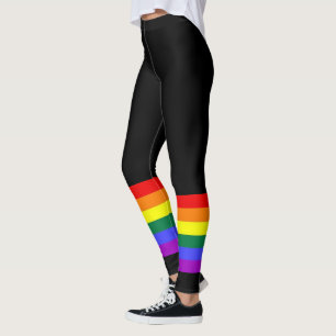 Leggings Arc-en-ciel coloré LGBT gay pride
