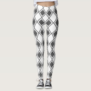 Leggings Arlequin gris