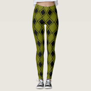 Leggings Arlequin vert