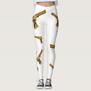 Leggings Arme à feu d'or de R2R