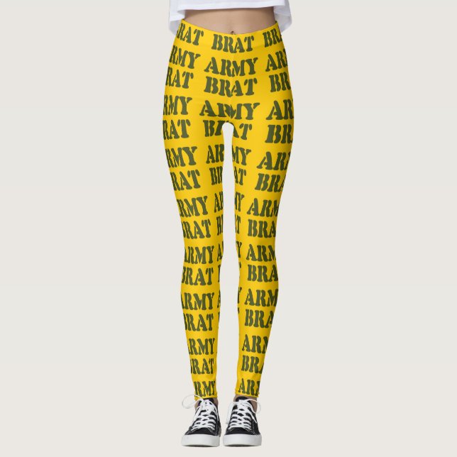 LEGGINGS ARMÉE BRAT (Devant)