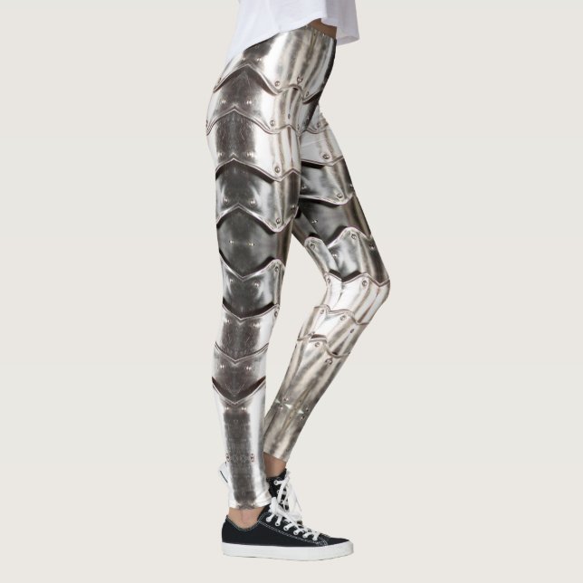 Leggings Armoiries Abstraites Conception sur un (Droite)