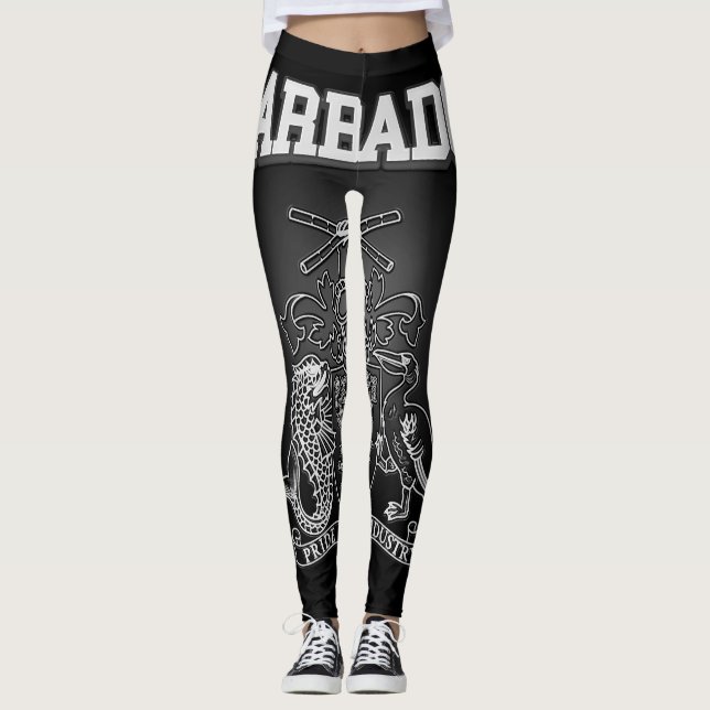 Leggings Armoiries de la Barbade (Devant)