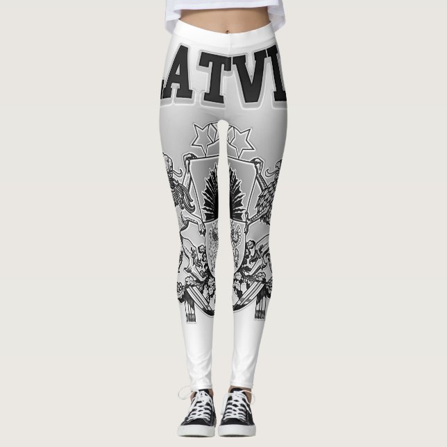 Leggings Armoiries de Lettonie (Devant)