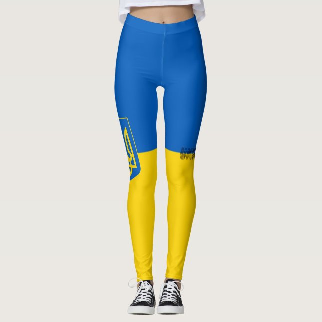Leggings Armoiries de l'Ukraine (Devant)