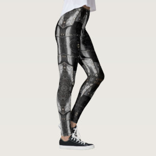 Leggings Armoiries en cuir viking Conception abstraite, noi