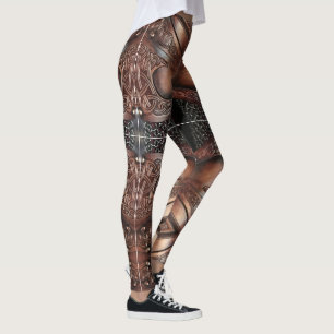Leggings Armoiries en cuir viking de la poitrine Conception