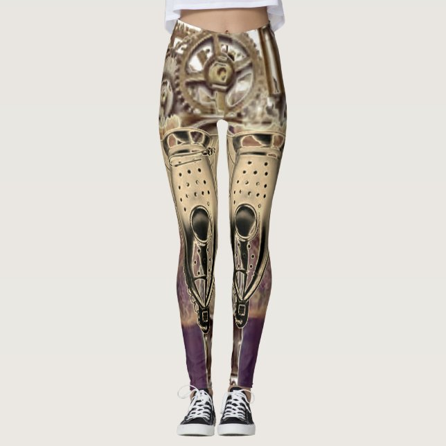 Leggings Armure de machine à vapeur (Devant)