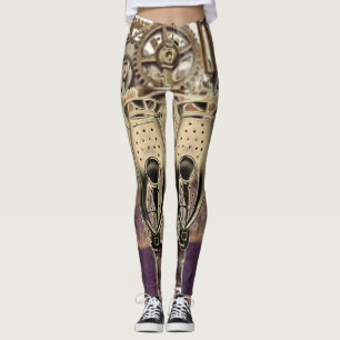 Leggings Armure de machine de Steampunk