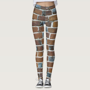 Leggings Arrière - plan de mur de briques