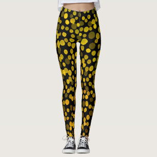 Leggings Art Abstrait : Aquarelle Points Créatifs.