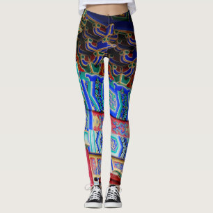 Leggings Art Abstrait créé par Classic Asian Design dans