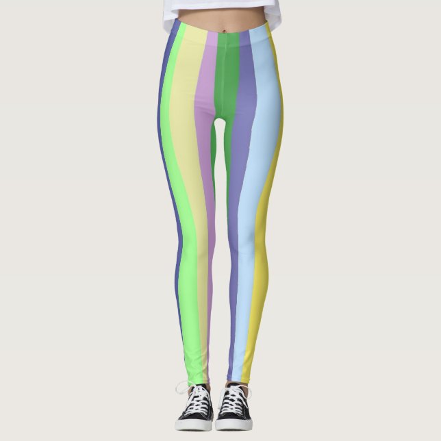 Leggings art abstrait moderne (Devant)