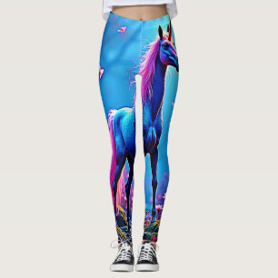 Leggings Art de licorne de fantasy mystique