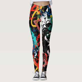 Leggings Art graffiti