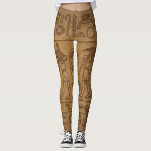 Leggings Art Hiéroglyphique égyptien